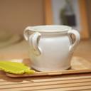  White Hobnail Ceramic Candle - Sweet Citrus