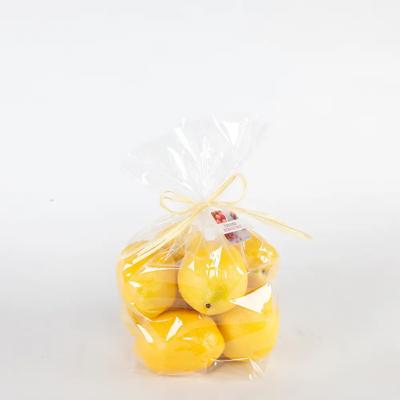 Artificial 8 PCs Lemon in Bag