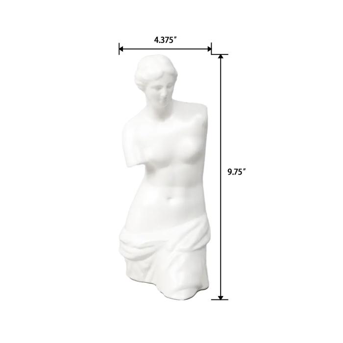 9.9"H Ceramic Venus 