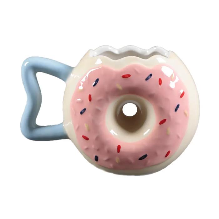 18 OZ Donut Ceramic Mug  