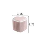  4.25" Ceramic Heart Candle (11.5 oz) - Vanilla Cloud