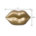  7“L Matte Gold Ceramic Lip