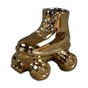  7.3"H Ceramic Roller Skates Vase
