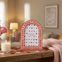  4x6 XOXO Valentine Zinc Alloy Frame