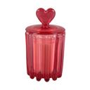  6.5"H Glass Candle w/Lid (9.2 oz) - Fresh Blooms