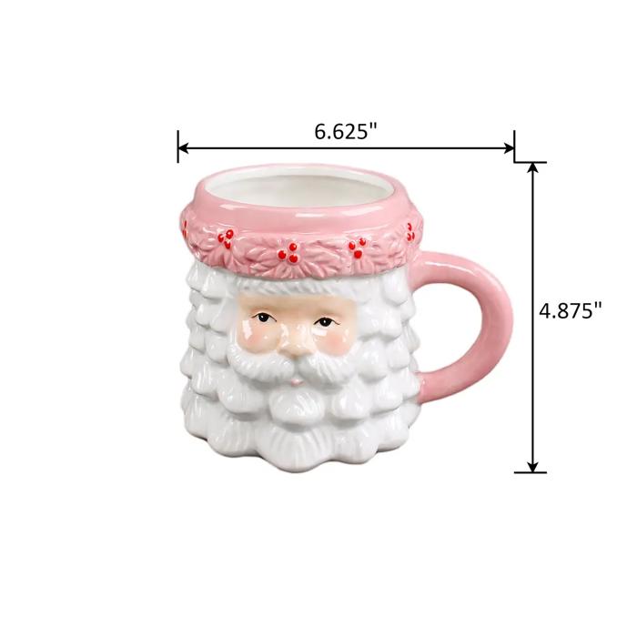 18 OZ Santa Ceramic Mug