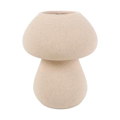 6"H Mushroom Ceramic Vase