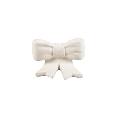 Single Ceramic Bow Bookends