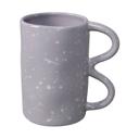  18 OZ Ceramic Mug with Double Handle