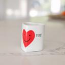  18 OZ Big Red Heart Ceramic Mug 