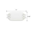  11.5" Ceramic Bow Trinket Tray 