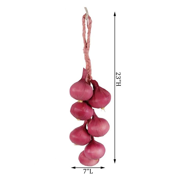 Artificial 23" Strand of Onions (MV)