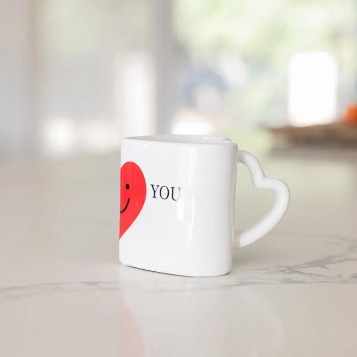 18 OZ Big Red Heart Ceramic Mug 