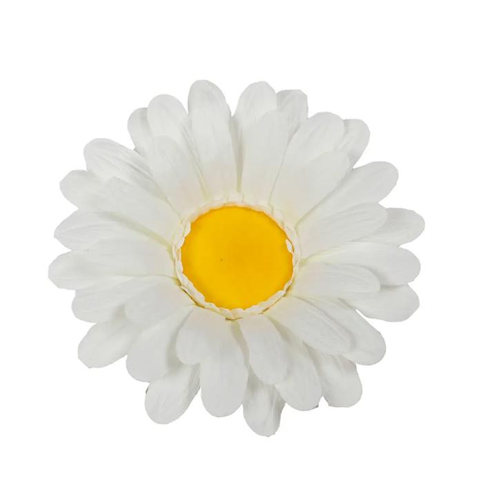 10" Artificial Faux Daisy with Suction Cup