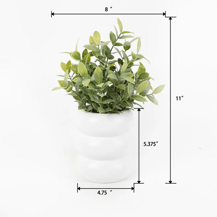 Tealeaf in 4.75" Ceramic