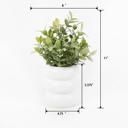  Tealeaf in 4.75" Ceramic