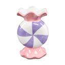  8.625"H Ceramic Candy Vase