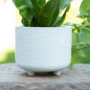  Set of 2 Hiero Footed Planters