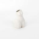  5"H Curvy Lady Ceramic Vase