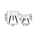  15" & 11.5" Fiberglass Pot