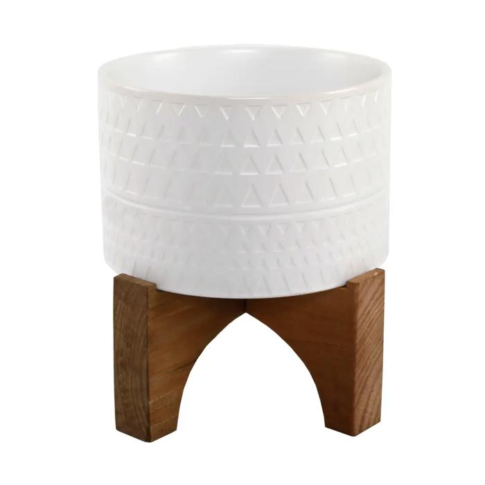 7" Pharaoh Ceramic Planter 