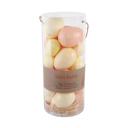  Hello Easter Egg Ornaments in Clear Cylinder