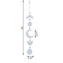 Beaded Moon Phase Wind Chime