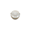  4.25" Honey Pot Ceramic Candle - Vanilla Cloud 10.4 oz