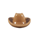  8" Ceramic Western Hat Hanging Vase