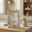  4x6 Wild Flowers Aluminum Frame