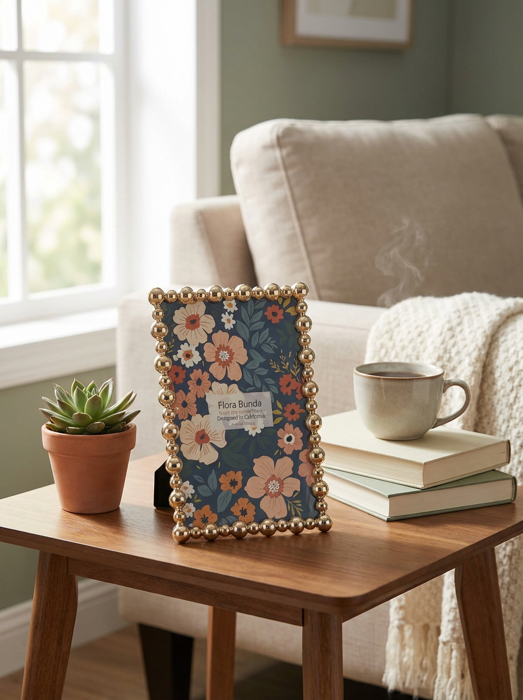 5x7 Gold Zinc Alloy Frame