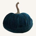 Multi 6" Large Velvet Pumpkin