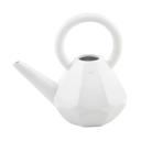 White Geo Ceramic Watering Can