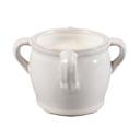  White Hobnail Ceramic Candle - Sweet Citrus