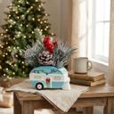  8" Xmas Mix in Blue Camper 