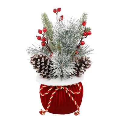 12.5" Xmas Tree in Gift Bag