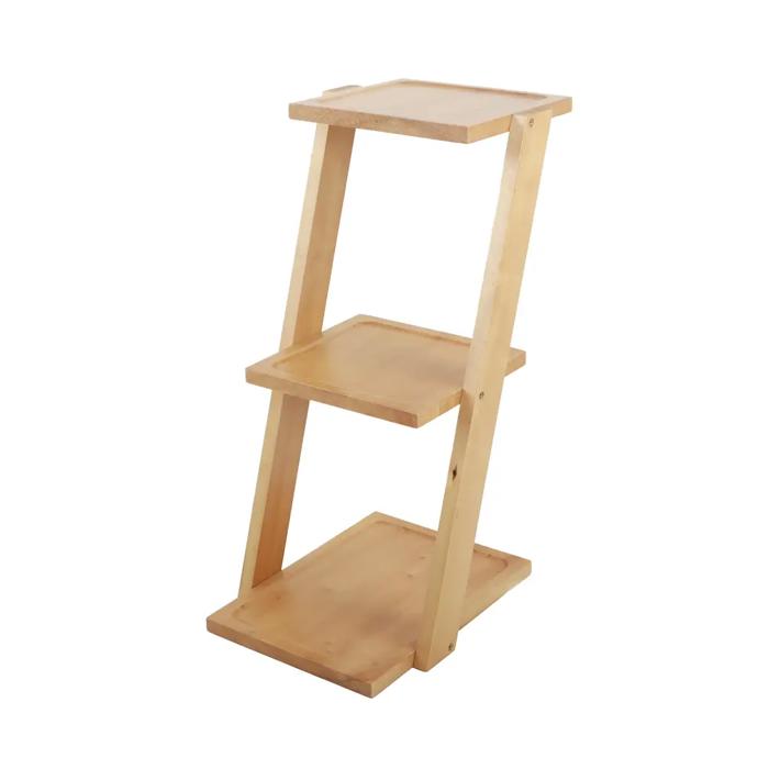 19" 3-Tier Foldable Shelf