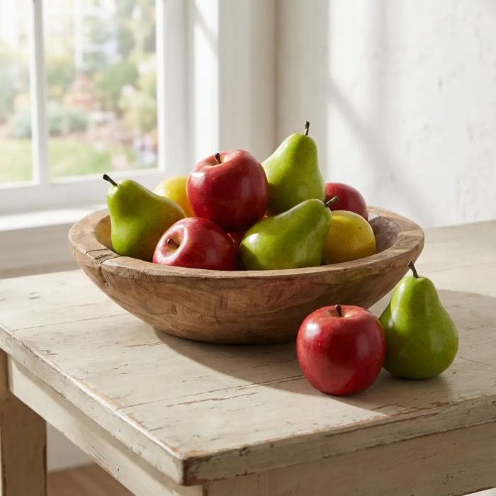 Artificial 8 PCs Assorted Fruit in Box