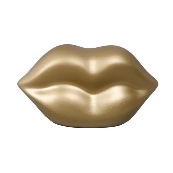 7“L Matte Gold Ceramic Lip