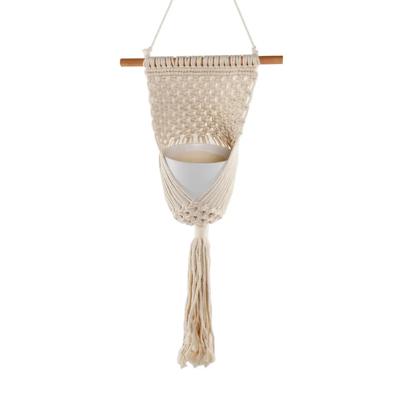 Macramé Wall Hanging Planter – 33"