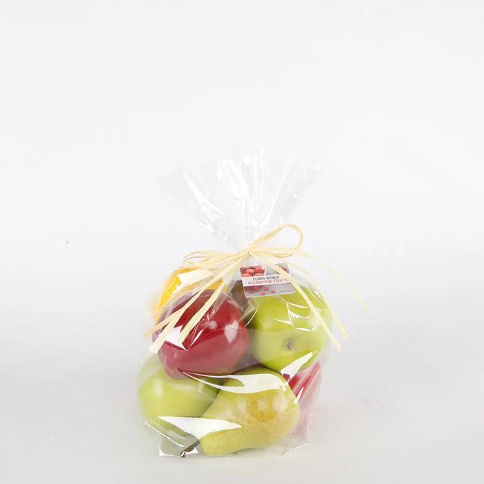 Artificial 8 PCs Assorted Fruit in Bag