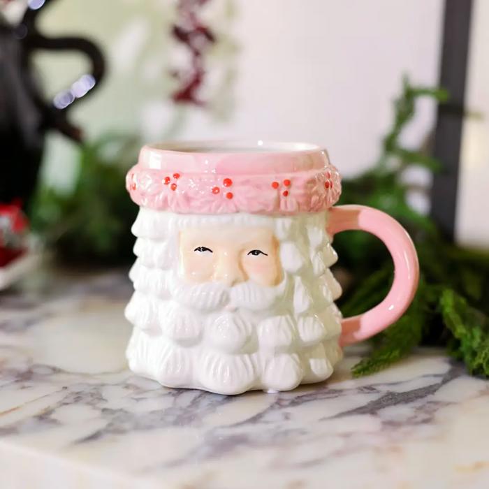 18 OZ Santa Ceramic Mug