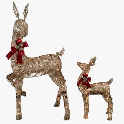 2-Piece 3D Deer Set