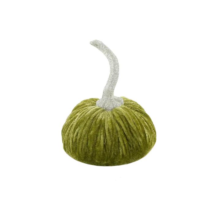 4.75" Small Velvet Pumpkin