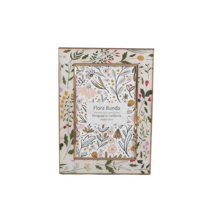 4x6 Wild Flowers Aluminum Frame