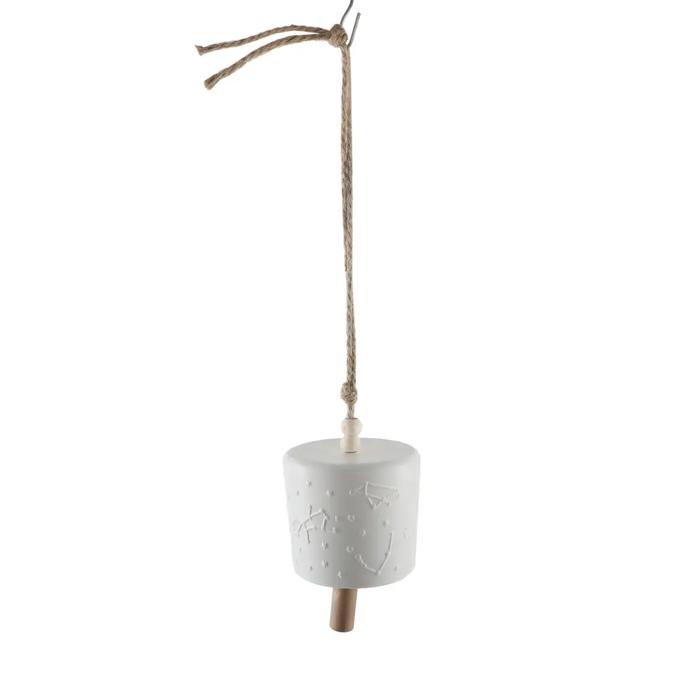 Matte White Constellation Welcome Bell 
