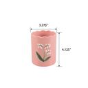  4" Ceramic Scallop Top Pen Holder