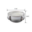  Stoneware Bowl Candle with Handles - Santal