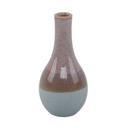  9" Ceramic Two-Tone Vase