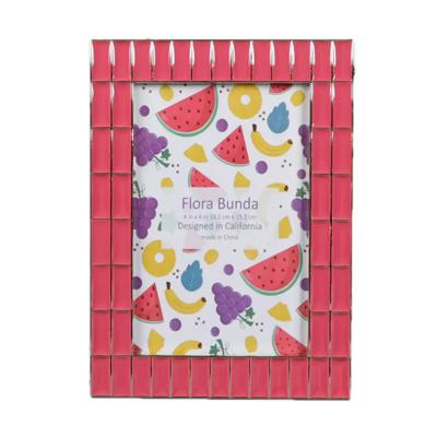 4x6 Double Brick Wall Zinc Alloy Picture Frame